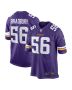 Garrett Bradbury 56 Minnesota Vikings Men Game Jersey – Purple
