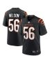 Garrett Nelson 56 Cincinnati Bengals Team Game Men Jersey – Black
