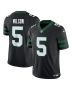 Garrett Wilson 5 New York Jets Alternate Vapor F.U.S.E. Limited Jersey – Legacy Black