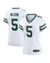 Garrett Wilson 5 New York Jets Game Jersey – Women, White