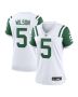 Garrett Wilson 5 New York Jets Women’s Classic Alternate Game Jersey – White