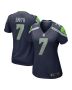 Geno Smith 7 Seattle Seahawks Women Jersey – Navy
