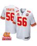 George Karlaftis 56 Kansas City Chiefs Super Bowl LVIII Champions 4X Game Men Jersey – White