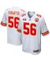 George Karlaftis 56 Kansas City Chiefs Super Bowl LVIII Patch Game Men Jersey – White