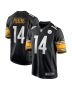 George Pickens 14 Pittsburgh Steelers Game Men Jersey – Black