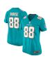 Grant DuBose 88 Miami Dolphins Women’s Game Jersey – Aqua