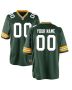 Green Bay Packers YOUTH Custom Game Jersey – Green