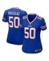 Gregory Rousseau 50 Buffalo Bills Women Game Jersey – Royal