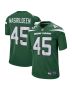 Hamsah Nasirildeen 45 New York Jets Men Game Jersey – Gotham Green