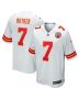 Harrison Butker 7 Kansas City Chiefs Game Men Jersey – White