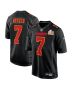 Harrison Butker 7 Kansas City Chiefs Super Bowl LIX Fashion Game Jersey – Carbon Black