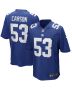 Harry Carson 53 New York Giants Men Game Retired Jersey – Royal