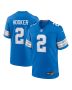 Hendon Hooker 2 Detroit Lions Team Game Men Jersey – Blue