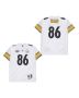 Hines Ward 86 Pittsburgh Steelers Super Bowl XL Retro Throwback Men Jersey – White