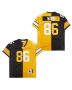 Hines Ward 86 Pittsburgh Steelers Two-Toned Retro Throwback Men Jersey – Black/Yellow