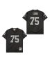 Howie Long 75 Las Vegas Raiders Throwback Men Jersey – Black