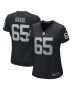 Hroniss Grasu 65 Las Vegas Raiders Women’s Team Game Jersey – Black