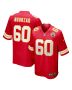 Hunter Nourzad 60 Kansas City Chiefs Game Men Jersey – Red