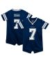 Infant Dallas Cowboys Trevon Diggs Navy Game Romper Jersey