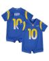Infant Los Angeles Rams Cooper Kupp Royal Game Romper Jersey