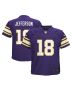 Infant Minnesota Vikings Justin Jefferson Purple Alternate Game Jersey