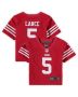 Infant San Francisco 49ers Trey Lance Scarlet Player Game Jersey