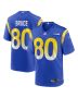 Isaac Bruce 80 Los Angeles Rams Men Game Retired Jersey – Royal