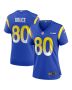 Isaac Bruce 80 Los Angeles Rams Women Game Retired Jersey – Royal