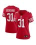 Isaac Guerendo 31 San Francisco 49ers Women’s Game Jersey – Scarlet