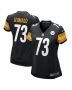 Isaac Seumalo 73 Pittsburgh Steelers Women’s Game Jersey – Black