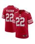 Isaac Yiadom 22 San Francisco 49ers Team Game Men Jersey – Scarlet