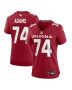Isaiah Adams 74 Arizona Cardinals Women’s Game Jersey – Cardinal