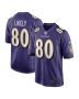 Isaiah Likely 80 Baltimore Ravens Team Game Men Jersey – Purple
