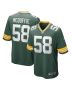 Isaiah McDuffie 58 Green Bay Packers Men Game Jersey – Green