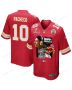 Isiah Pacheco 10 Kansas City Chiefs Pop Up Game Men Jersey – Red