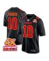 Isiah Pacheco 10 Kansas City Chiefs Super Bowl LVIII Champions 4X Fashion Game Men Jersey – Carbon Black