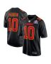 Isiah Pacheco 10 Kansas City Chiefs Super Bowl LVIII Fashion Game Men Jersey – Carbon Black
