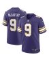J.J. McCarthy 9 Minnesota Vikings 2024 NFL Draft 2nd Alternate Game Jersey – Purple