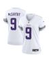 J.J. McCarthy 9 Minnesota Vikings Women’s Alternate Game Player Jersey – White