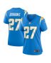 J.K. Dobbins 27 Los Angeles Chargers Team Game Women Jersey – Powder Blue