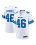 Jack Campbell 46 Detroit Lions White Game Men Jersey – White