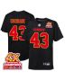 Jack Cochrane 43 Kansas City Chiefs Super Bowl LVIII Champions 4X Fashion Game YOUTH Jersey – Carbon Black