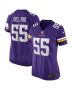 Jack Del Rio 55 Minnesota Vikings Women Game Retired Jersey – Purple