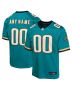 Jacksonville Jaguars Prowler Throwback Player Game YOUTH Custom Jersey – Teal