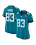 Jacob Harris 83 Jacksonville Jaguars Women’s Game Jersey – Teal