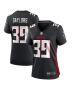 Jacob Saylors 39 Atlanta Falcons Women Game Jersey – Black