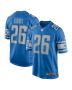 Jahmyr Gibbs 26 Detroit Lions Men Game Jersey – Blue