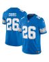 Jahmyr Gibbs 26 Detroit Lions Vapor F.U.S.E. Limited Jersey – Blue
