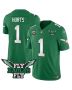 Jalen Hurts 1 Philadelphia Eagles Fly Eagles Fly Patch Alternate Game Men Jersey – Kelly Green