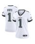Jalen Hurts 1 Philadelphia Eagles Game Women Jersey – White
